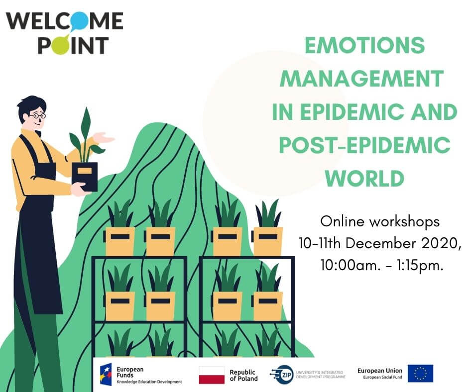 welcome point emotions management poster